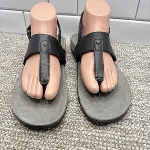Vionic Black Thing Sling Back Sandals Women's Sz 9‎ Orthopedic Support Comfort